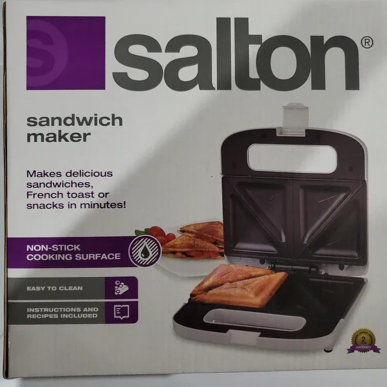 Salton Sandwich Maker - Like New!