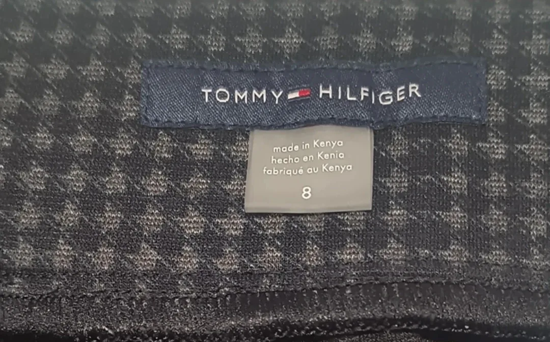 Tommy Hilfiger Houndstooth Pants - Size 8 image indicator(4)
