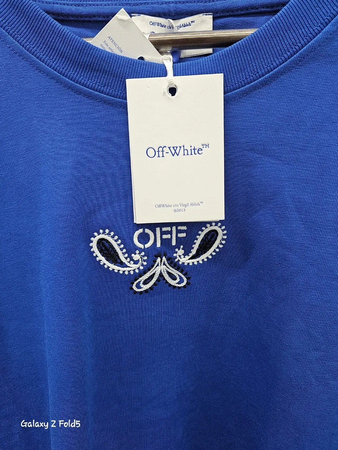 Off-White Blue T-Shirt