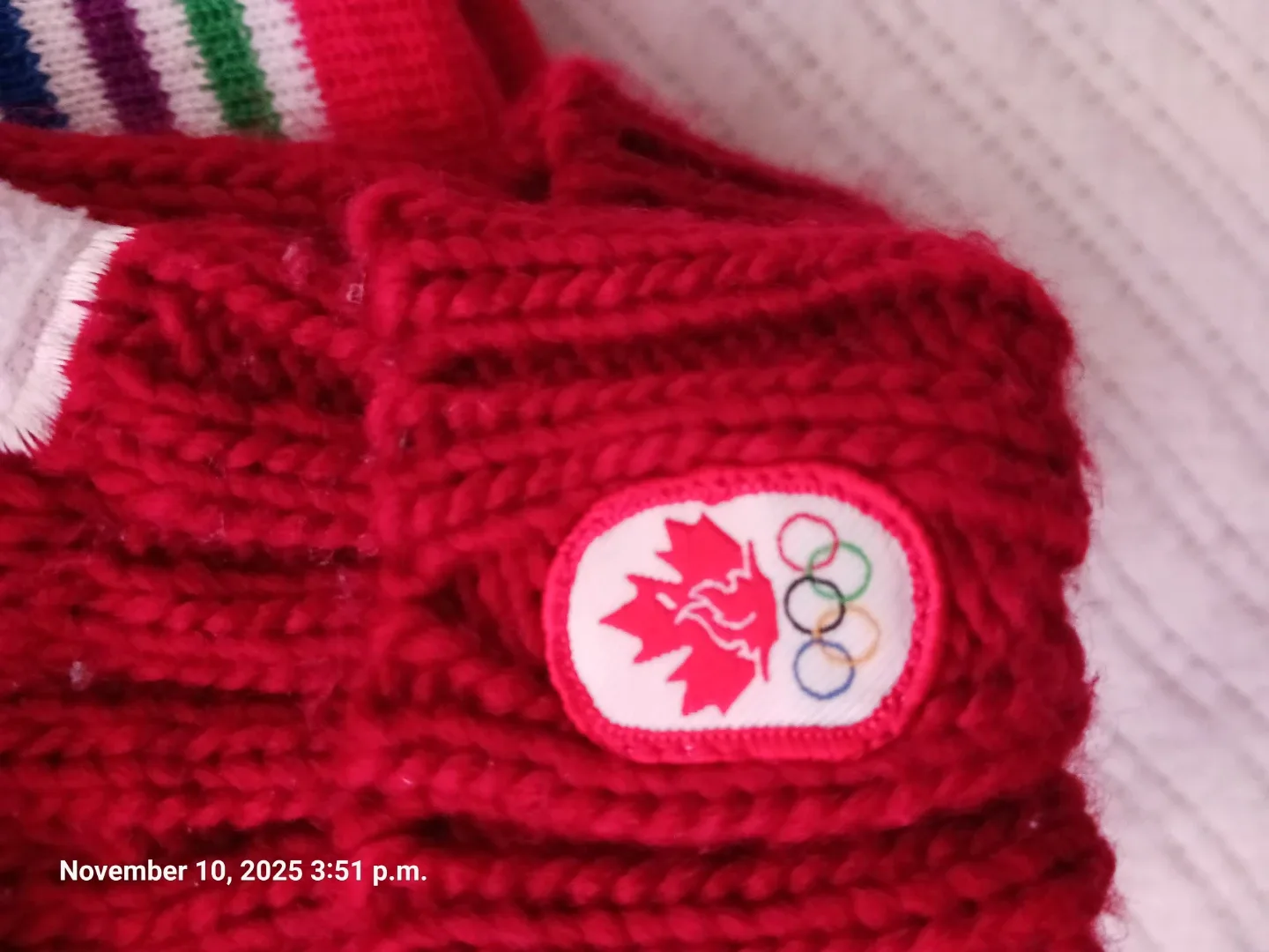 Hudson's Bay Olympic Canada Mittens image indicator(6)