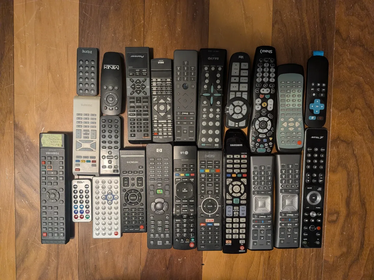 I don't need all these remotes
