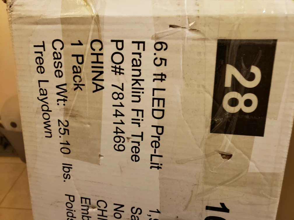 Home Accents Holiday 6.5ft Franklin Fir LED Tree - photo 2