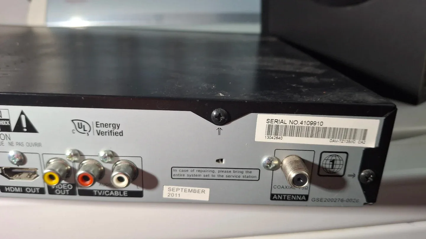 Sony DAV-TZ135 DVD Home Theatre System 🥕 image indicator(4)