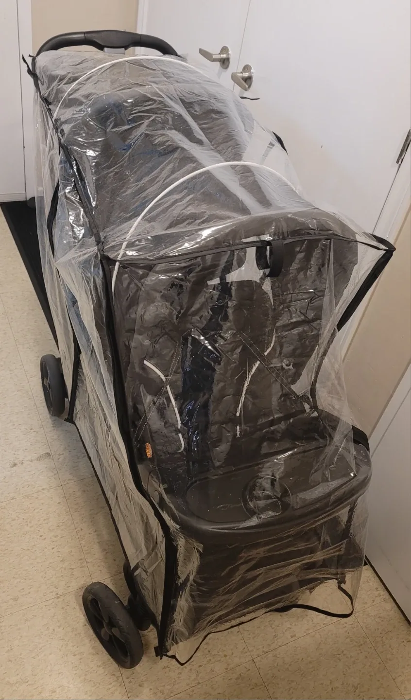 IvyWind Double Stroller Rain Cover image indicator(2)