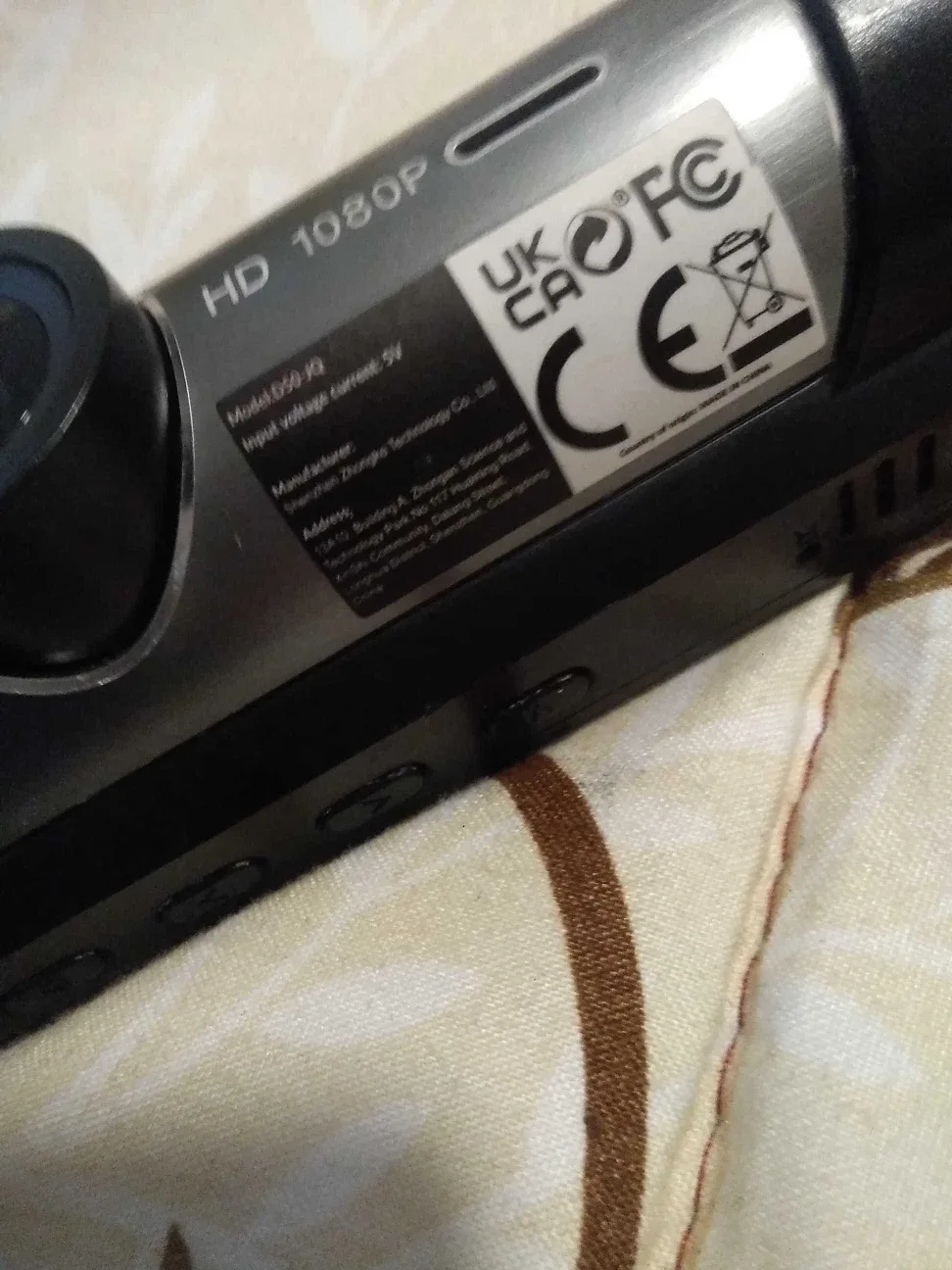 HD 1080P Car Dash Camera Model D50-1Q