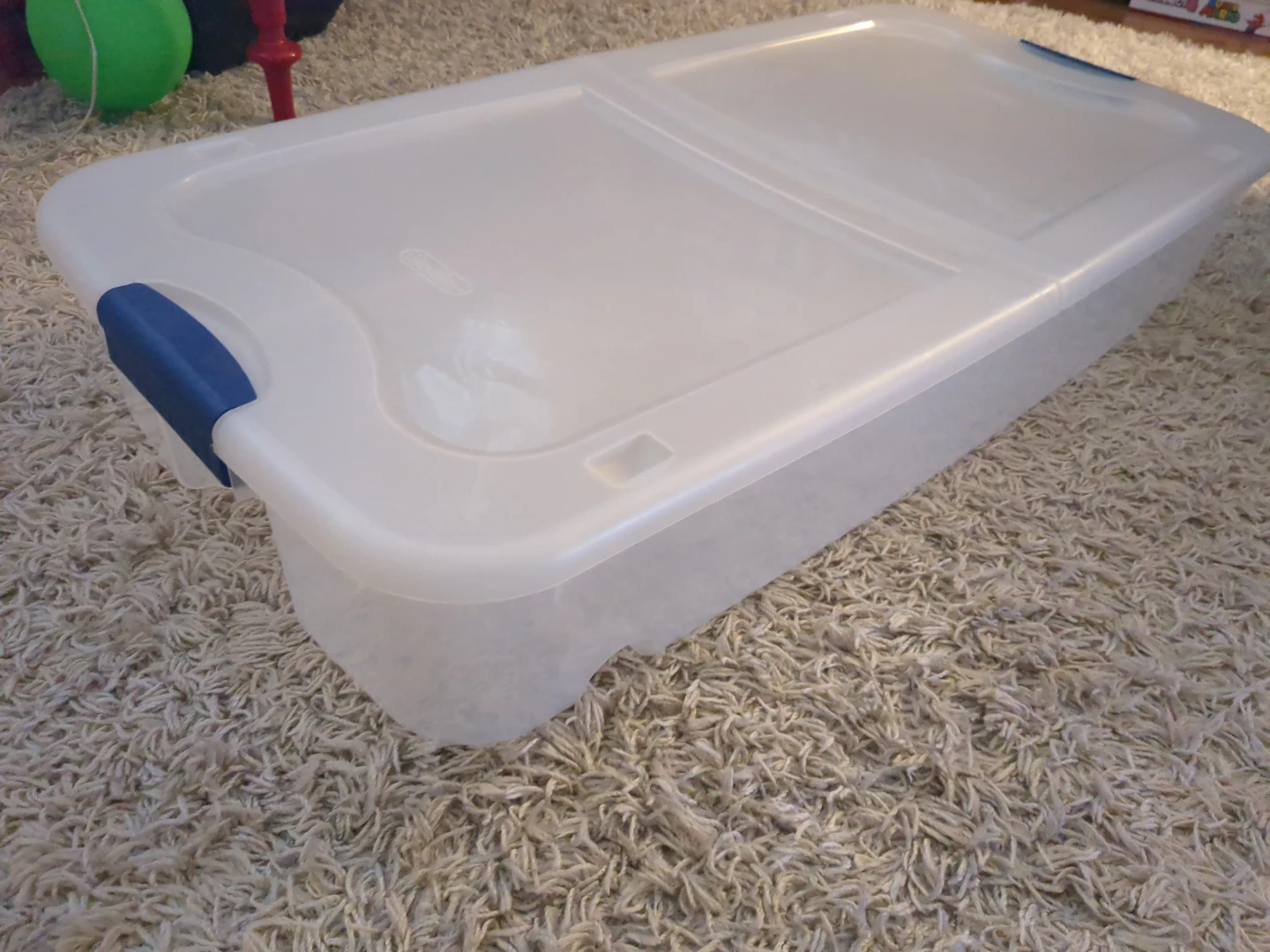 Plastic Under-the-bed Storage Bin - photo 2