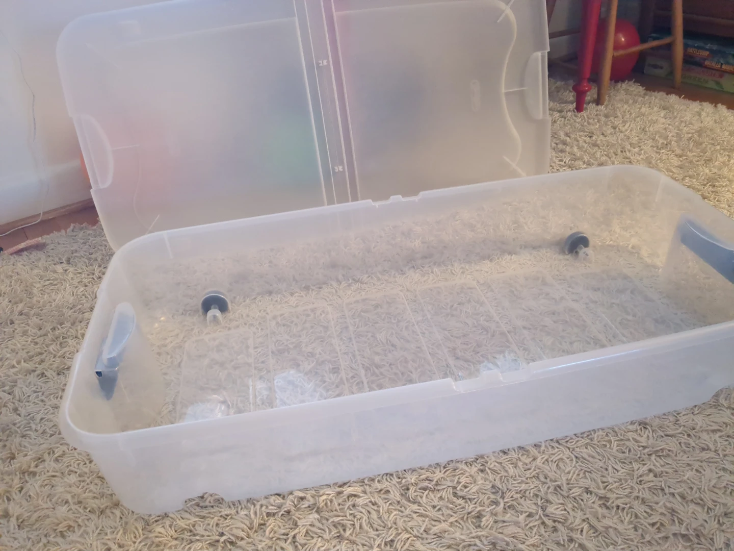 Plastic Under-the-bed Storage Bin - photo 4