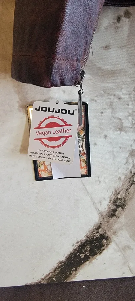 JouJou Vegan Leather Jacket image indicator(5)