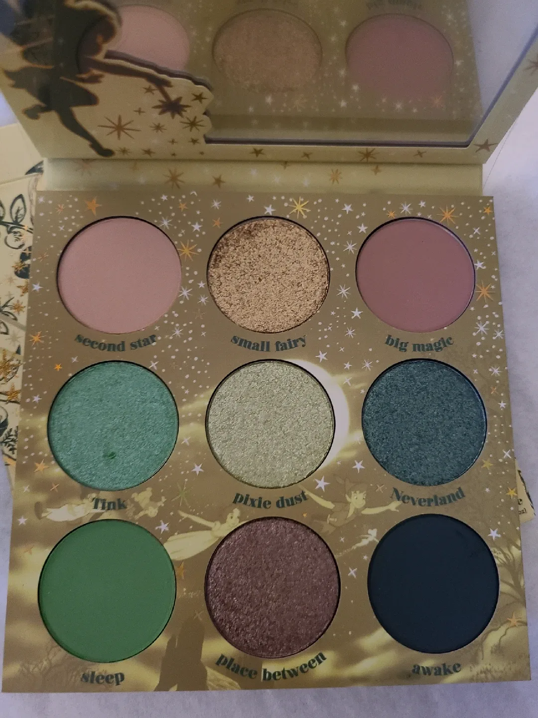 ColourPop Disney Tinker Bell Eyeshadow Palette image indicator(2)