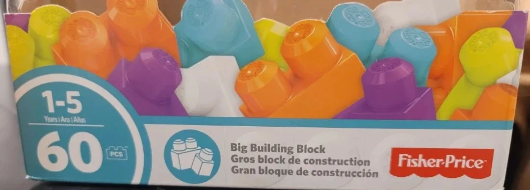 2 sets Mega Bloks Big Building Blocks - 120 Pcs image indicator(4)