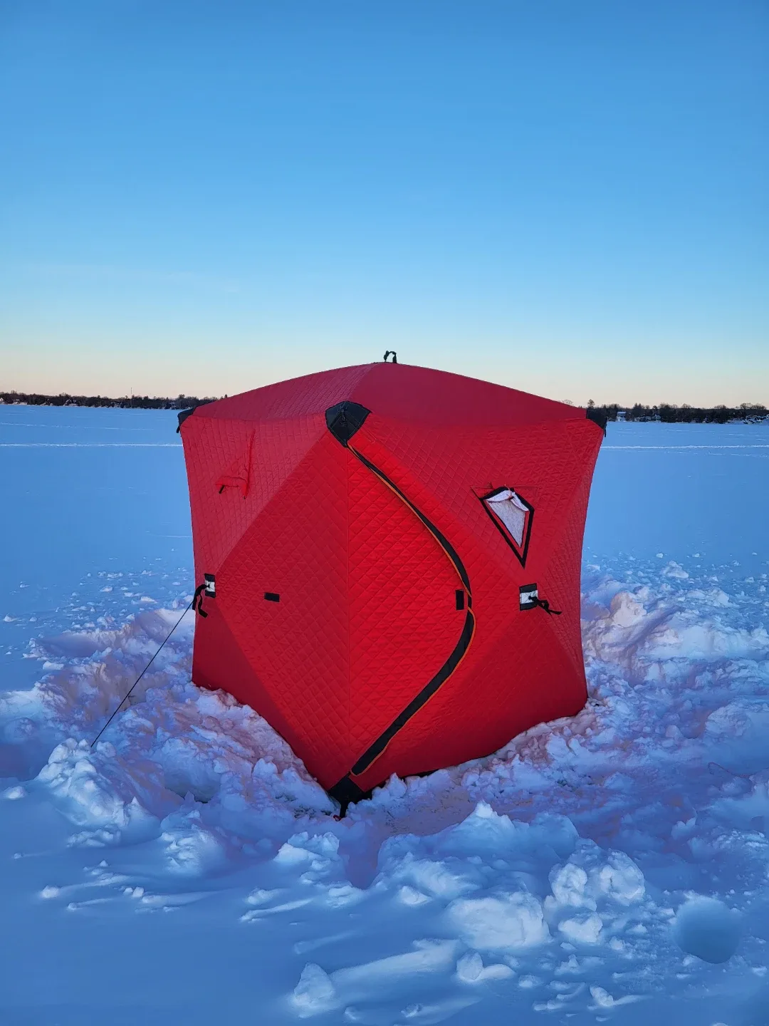 Insulated Ice Fishing Shelter - Red image indicator(2)