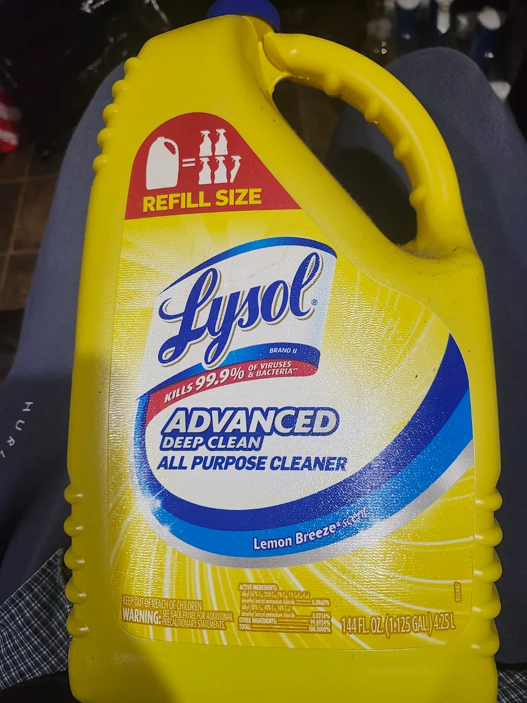 Lysol Advanced Deep Clean All Purpose Cleaner - Lemon Breeze thumbnail
