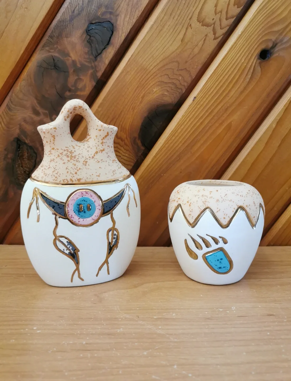 Native American Pottery Set thumbnail