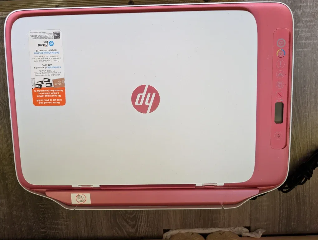 HP DeskJet 2755e All-in-One Printer - Pink image indicator(3)