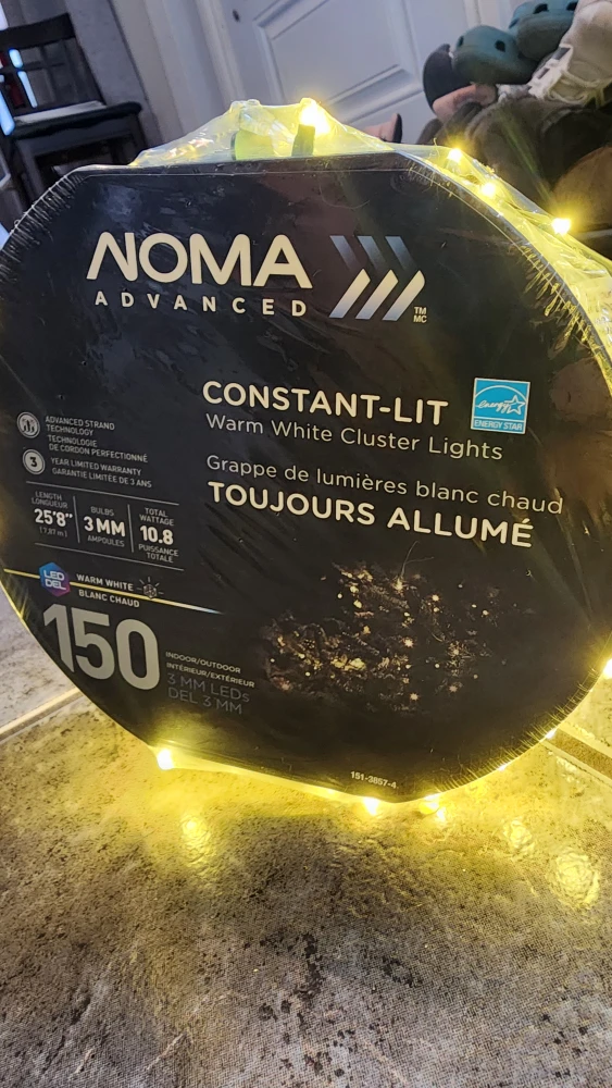 NOMA Advanced Warm White Cluster Lights - NEW! - photo 2