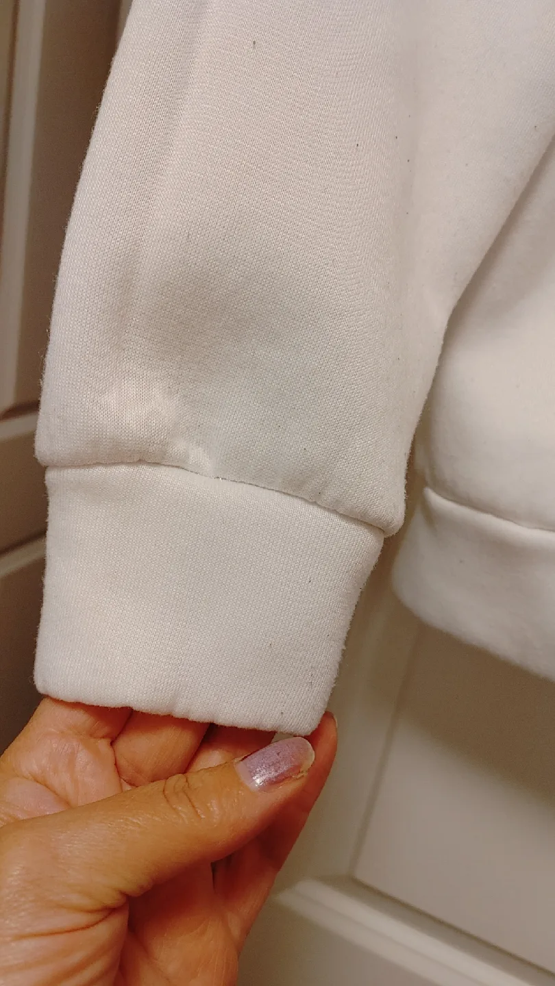 White Pullover Sweatshirt - Size small - medium image indicator(4)