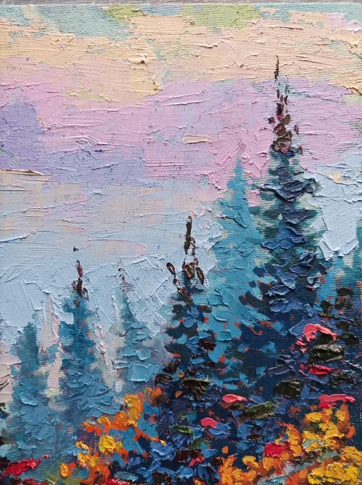 Oil painting on canvas board image indicator(7)