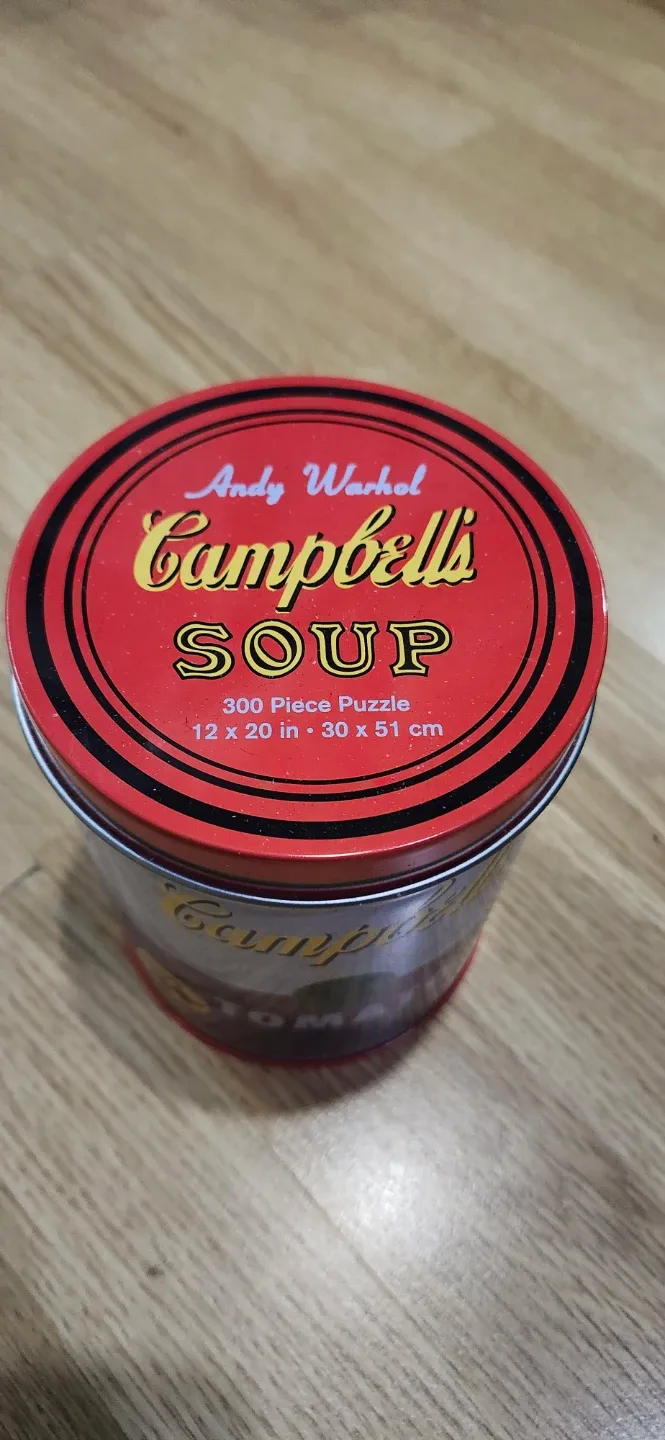 Andy Warhol Campbell's Soup 300 Piece Puzzle image indicator(3)