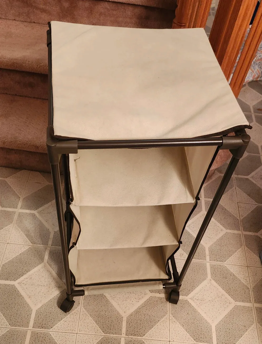 Rolling 3-Tier Storage Cart image indicator(2)