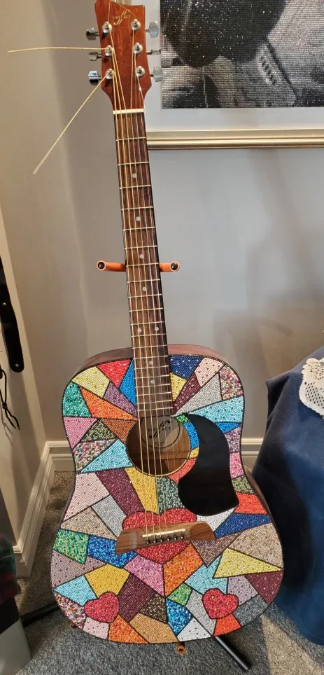 Connie's Memories Forever Custom Guitar