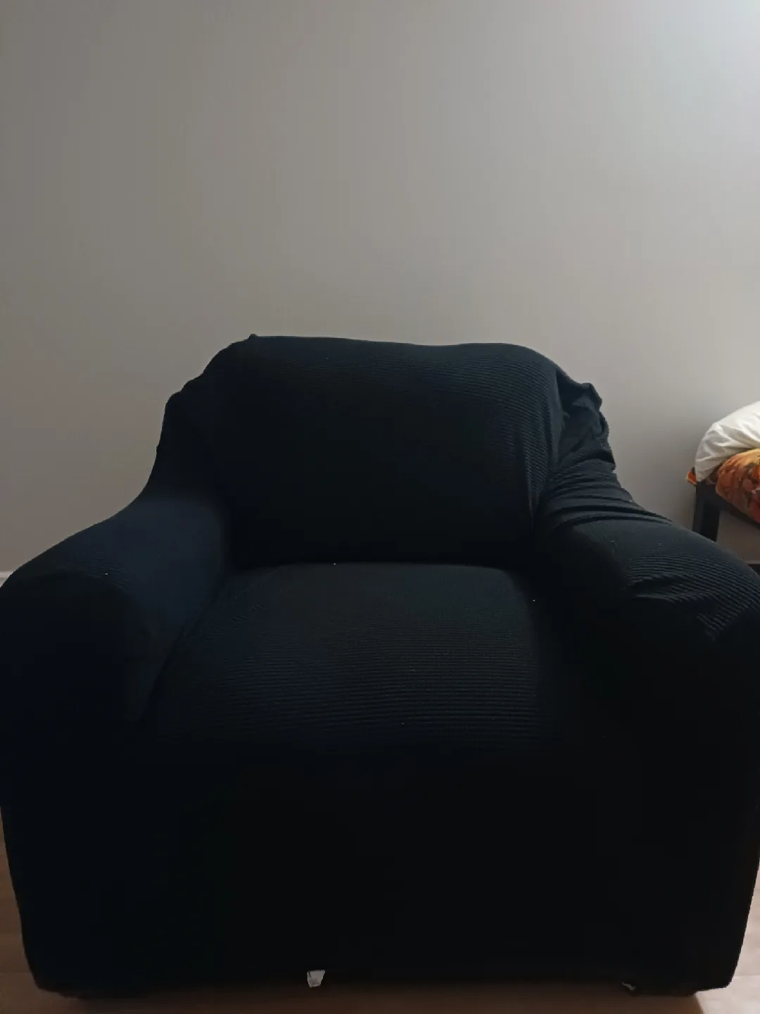 Black Armchair - Some Wear