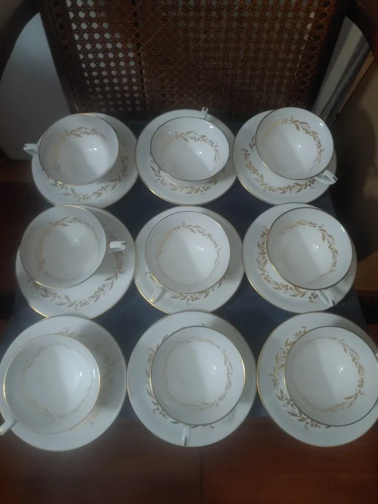 Royal Worcester Saguenay Tea Cup & Saucer Set