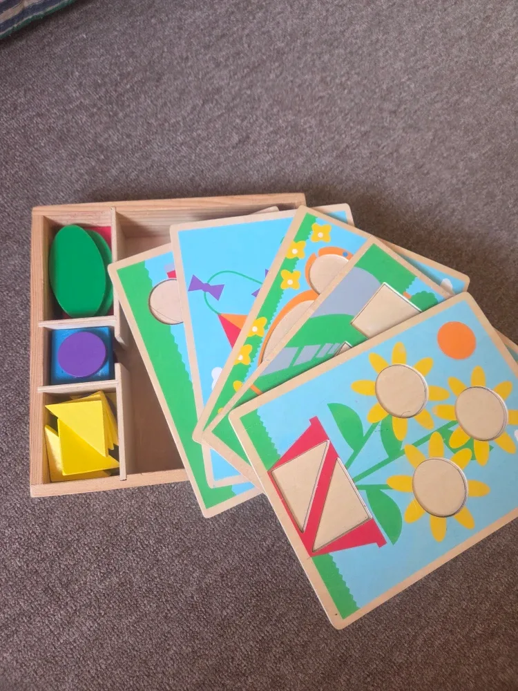 Wooden Shape Sorting Puzzle Toy