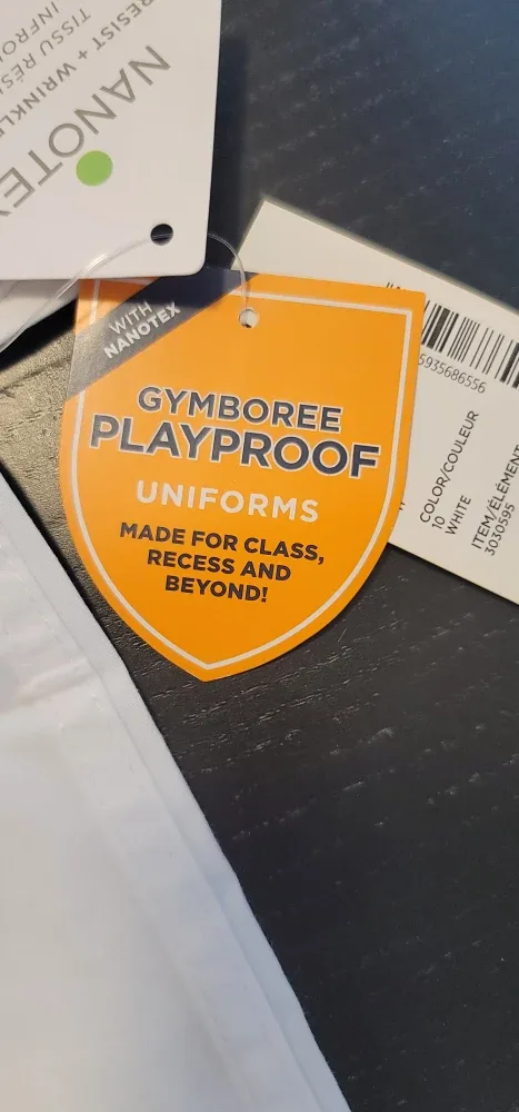 New Gymboree White Shirt - Size 4T image indicator(8)