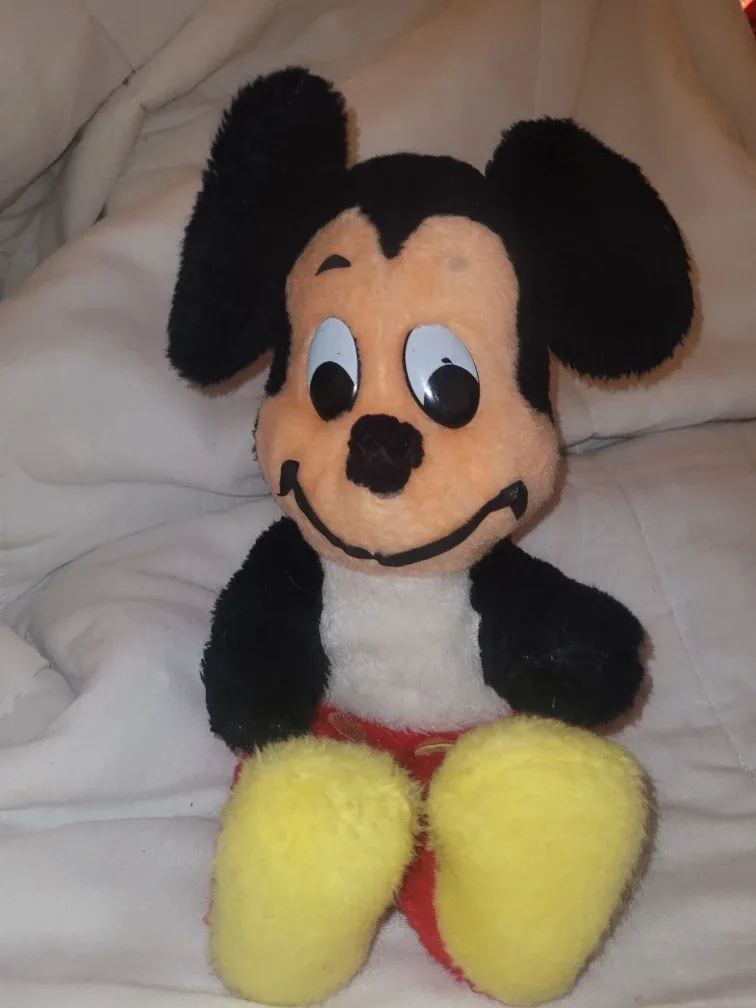 Vintage Mickey Mouse Plush Toy