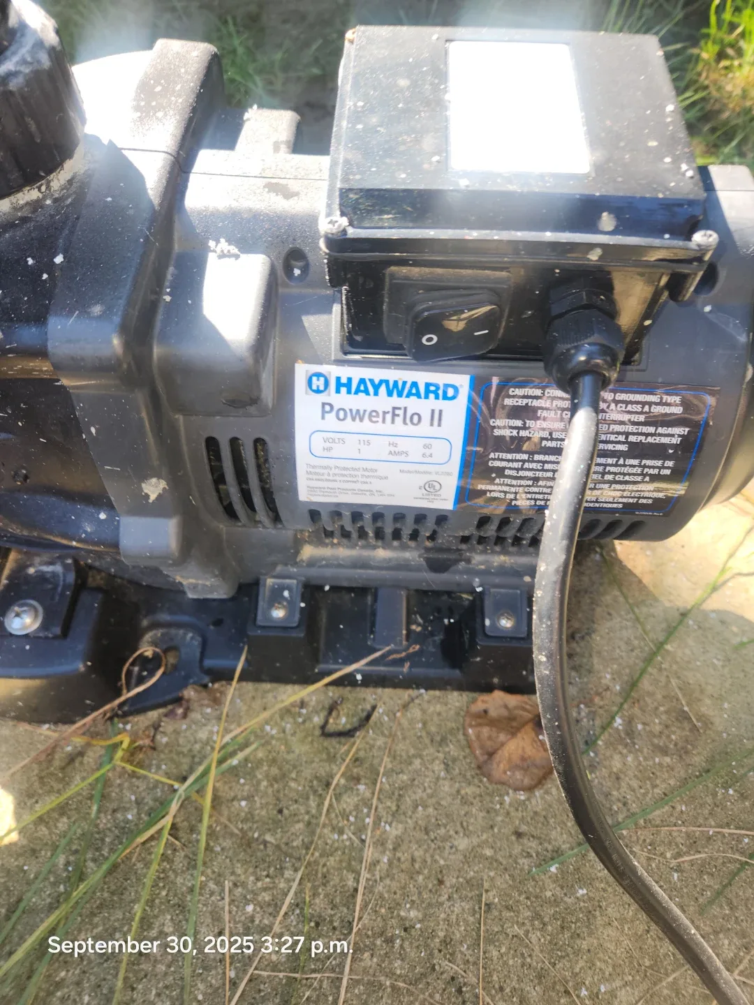 Hayward PowerFlo II Pool Pump and Filter image indicator(2)