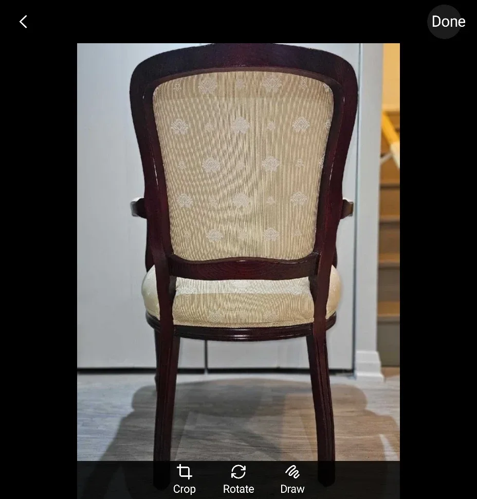 French Louis XV Rococo Revival Style Arm Chair image indicator(2)