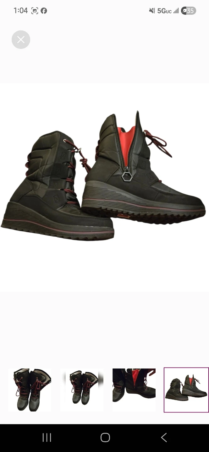 Women snow boots size 9 - photo 3