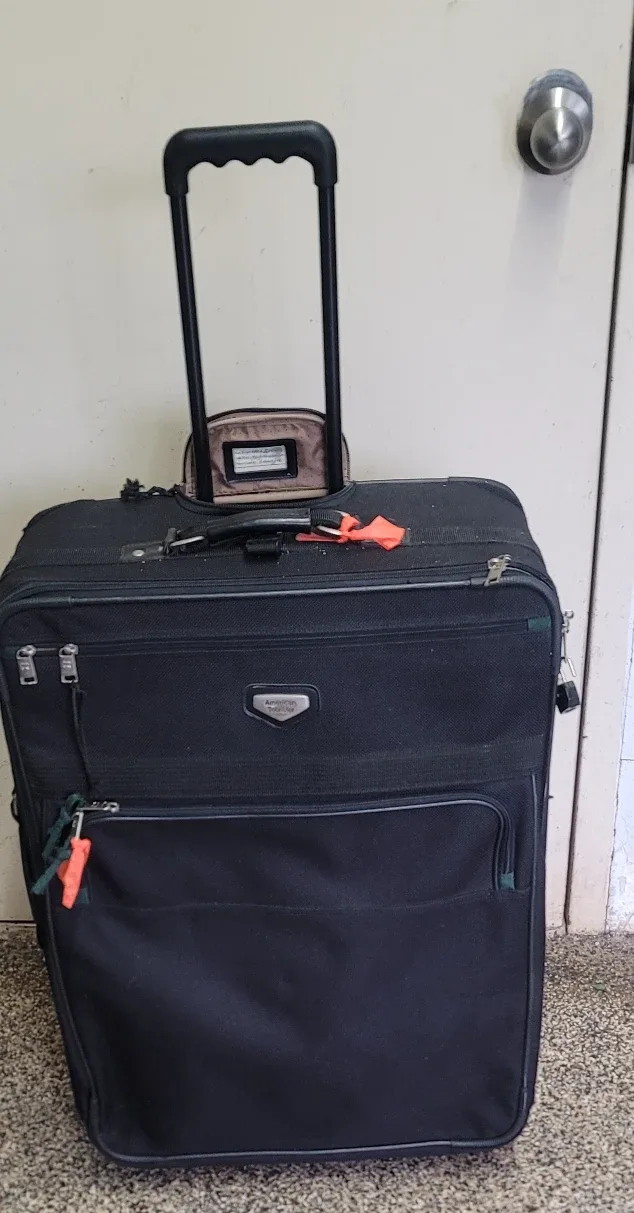 American Tourister Black Suitcase