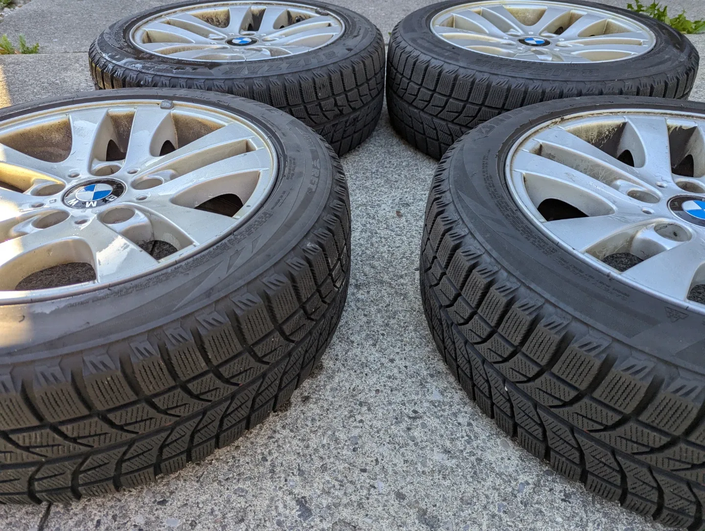BMW Winter Tires on Rims - Set of 4