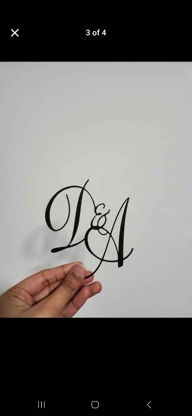 D&A Decorative Letters 🥕
