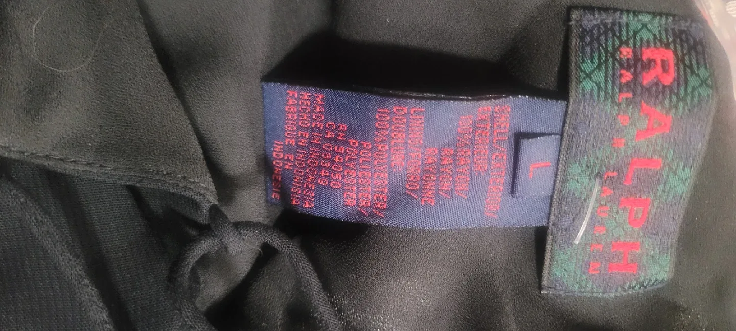 Ralph Lauren Black Dress - Size L image indicator(2)