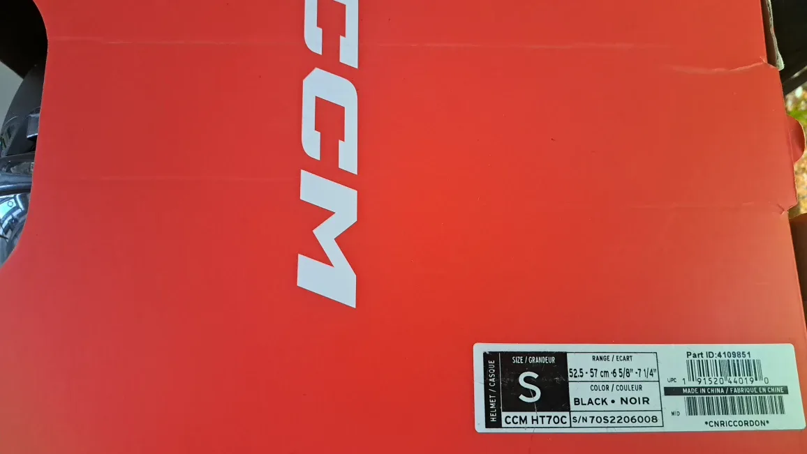 CCM Tacks 70 Hockey Helmet - Size Small image indicator(3)