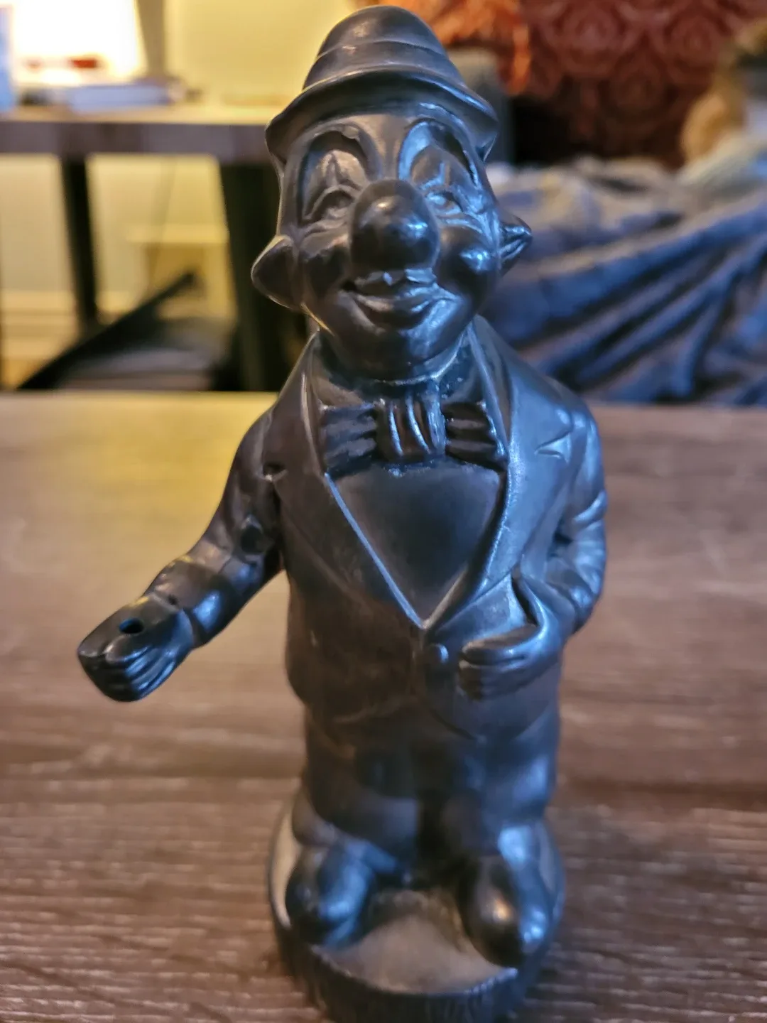 Vintage Metal Clown Bank thumbnail