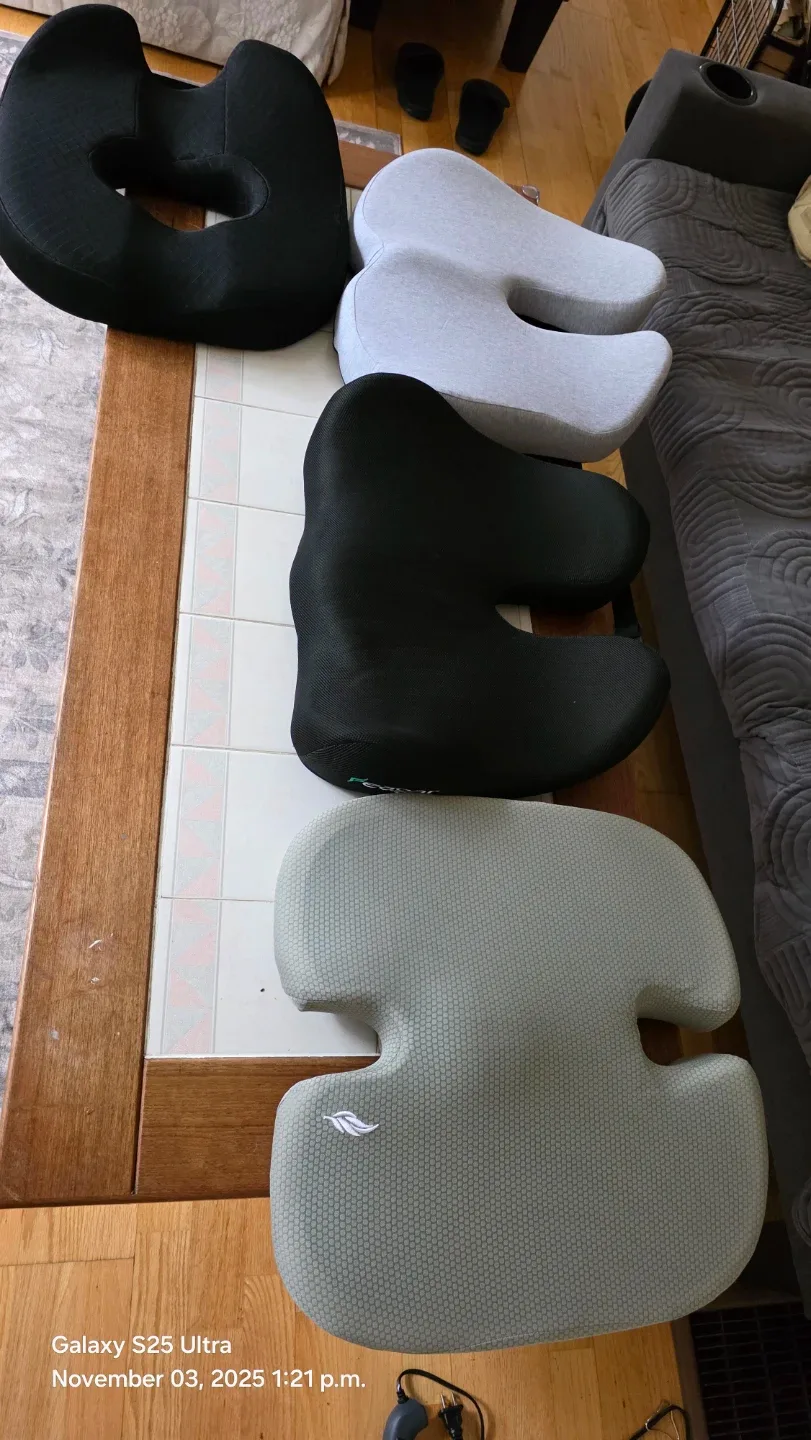 Seat Cushion - Grey & Black thumbnail