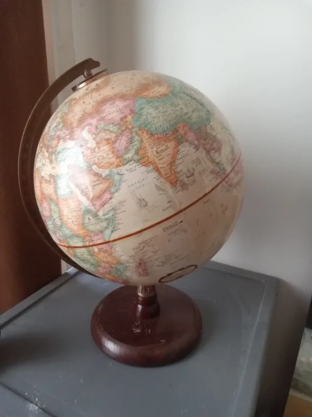 Vintage World Globe image indicator(2)