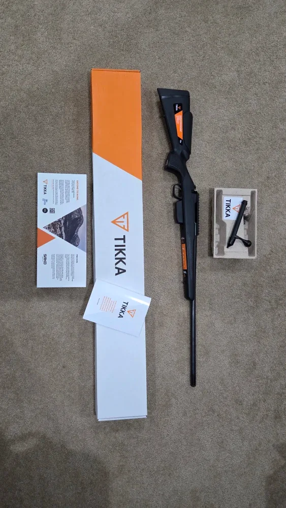 New Tikka Rifle with Box and Manual image indicator(2)