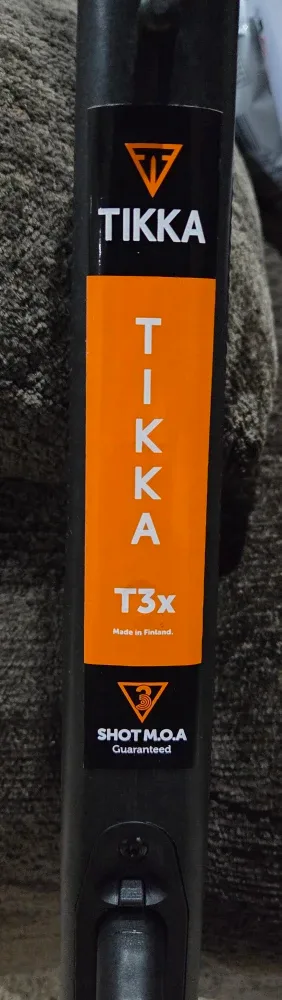 New Tikka Rifle with Box and Manual image indicator(9)