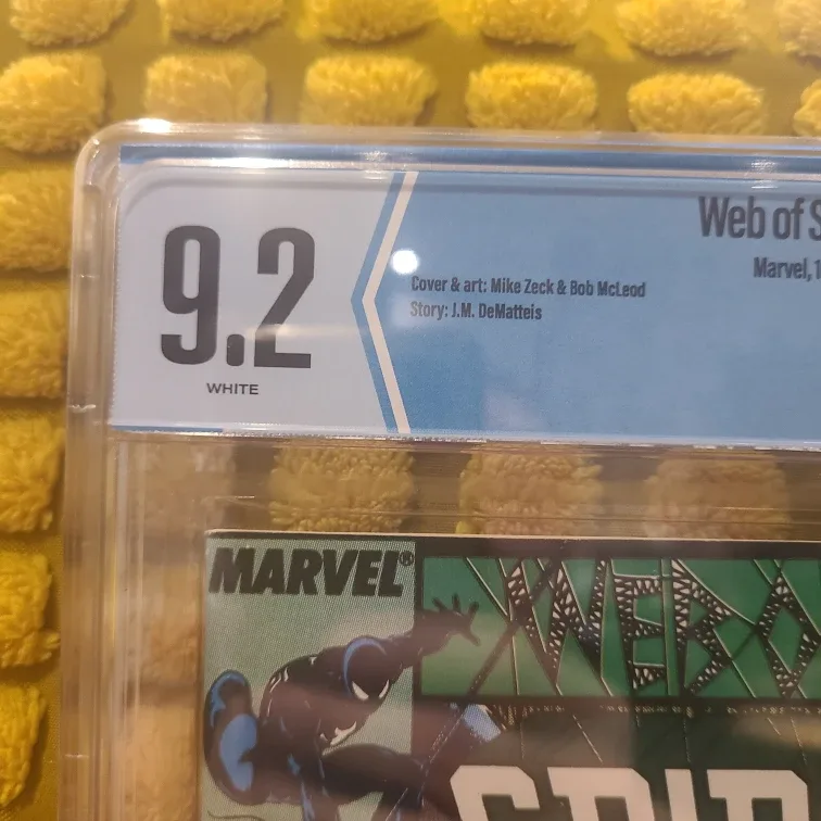 Web of Spider-Man #31, Marvel 1987 CBCS 9.2 Graded Comic Book image indicator(3)