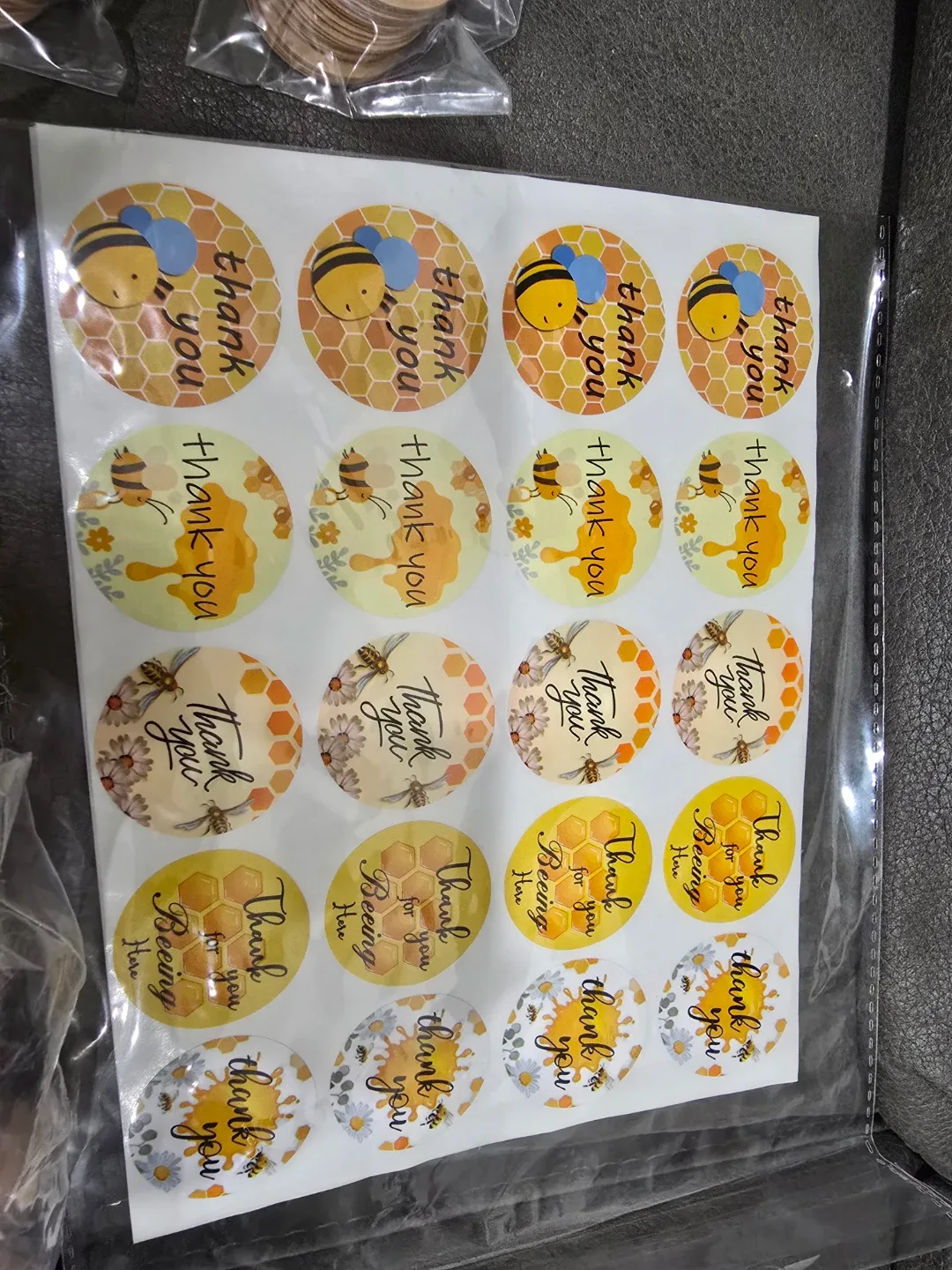 Mini Glass Honey Jars - 1.5oz Hexagon Jars 40pcs image indicator(8)