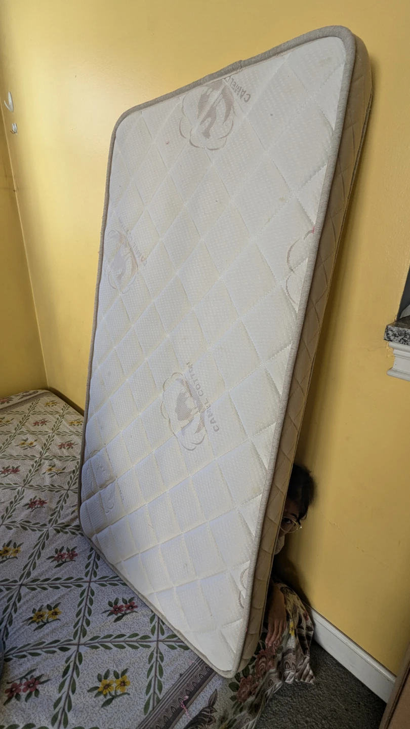 Camel Cotton Kids/Crib Mattress - double sided - photo 2