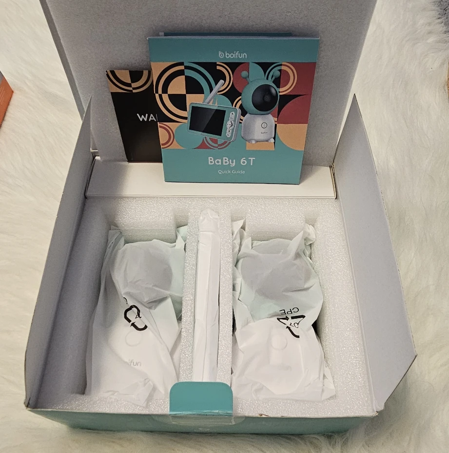 Boifun Baby Monitor w/ 5" LCD Split Screen - photo 3