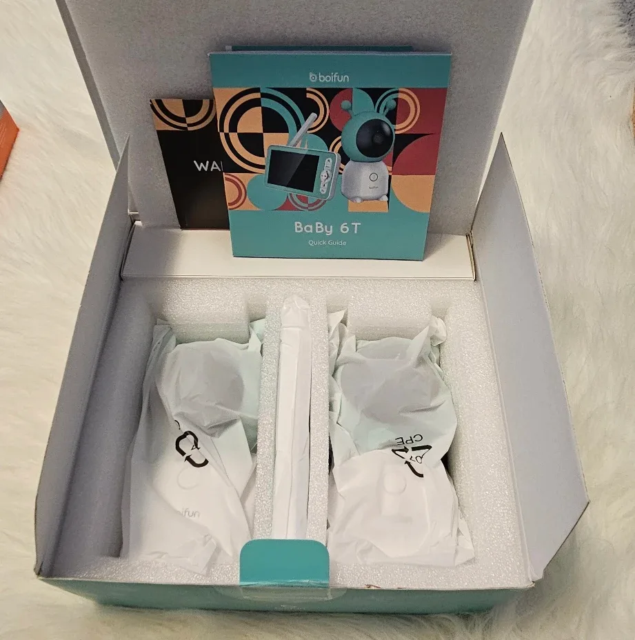 Boifun Baby Monitor w/ 5" LCD Split Screen image indicator(3)