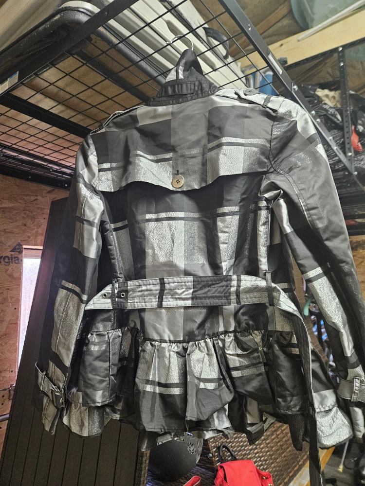 Cc Couture XS Plaid Peplum Jacket - photo 2