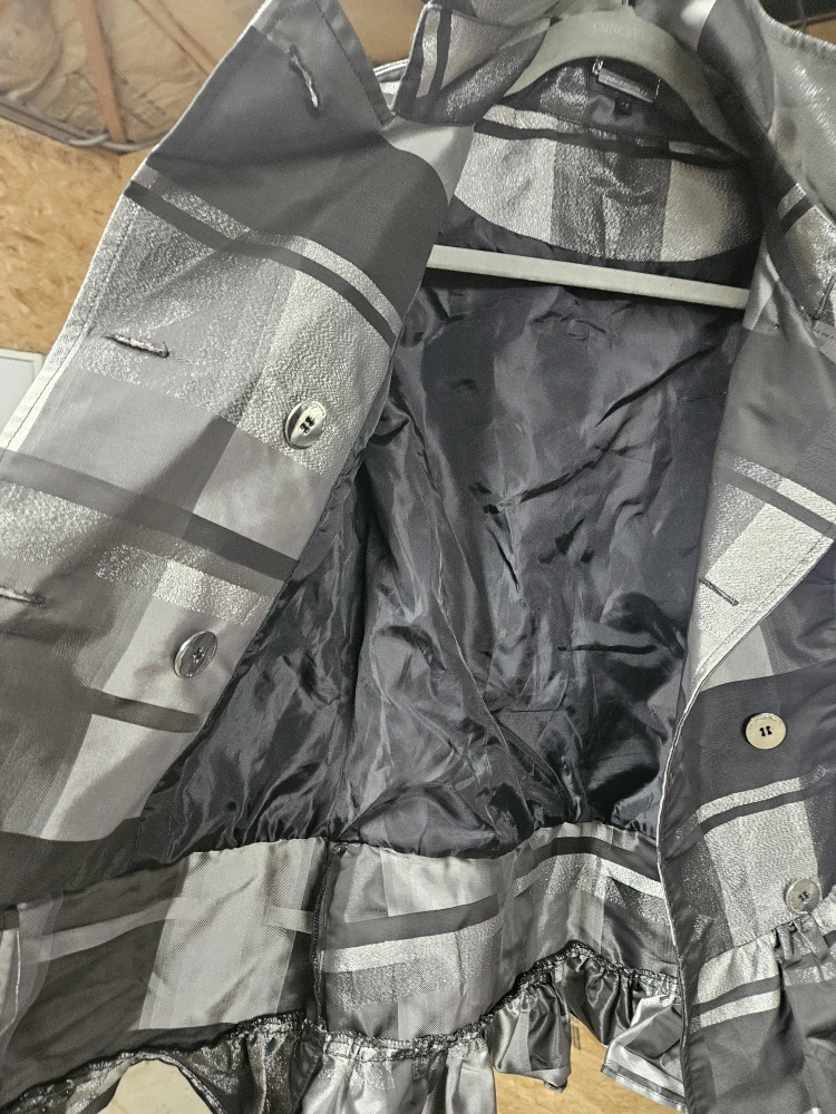 Cc Couture XS Plaid Peplum Jacket - photo 4