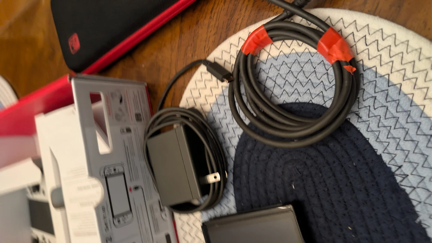 Nintendo Switch OLED + Games & Accessories - photo 3